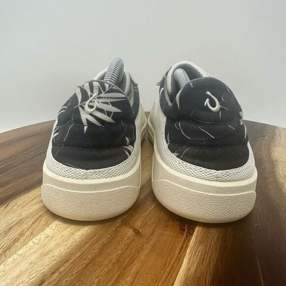 OluKai Punini Men's 10 (EU 43) Beige White Suede Lace Up Athletic Sneakers Shoes - Picture 7 of 9